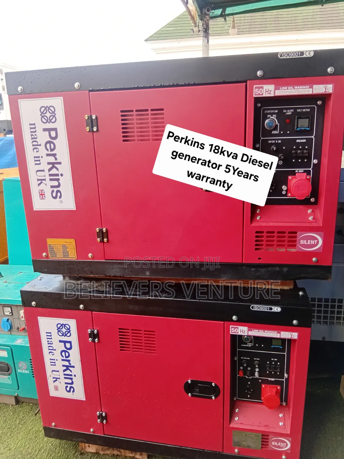 Perkins 18kVA Diesel Generator – Dependable Power Supply