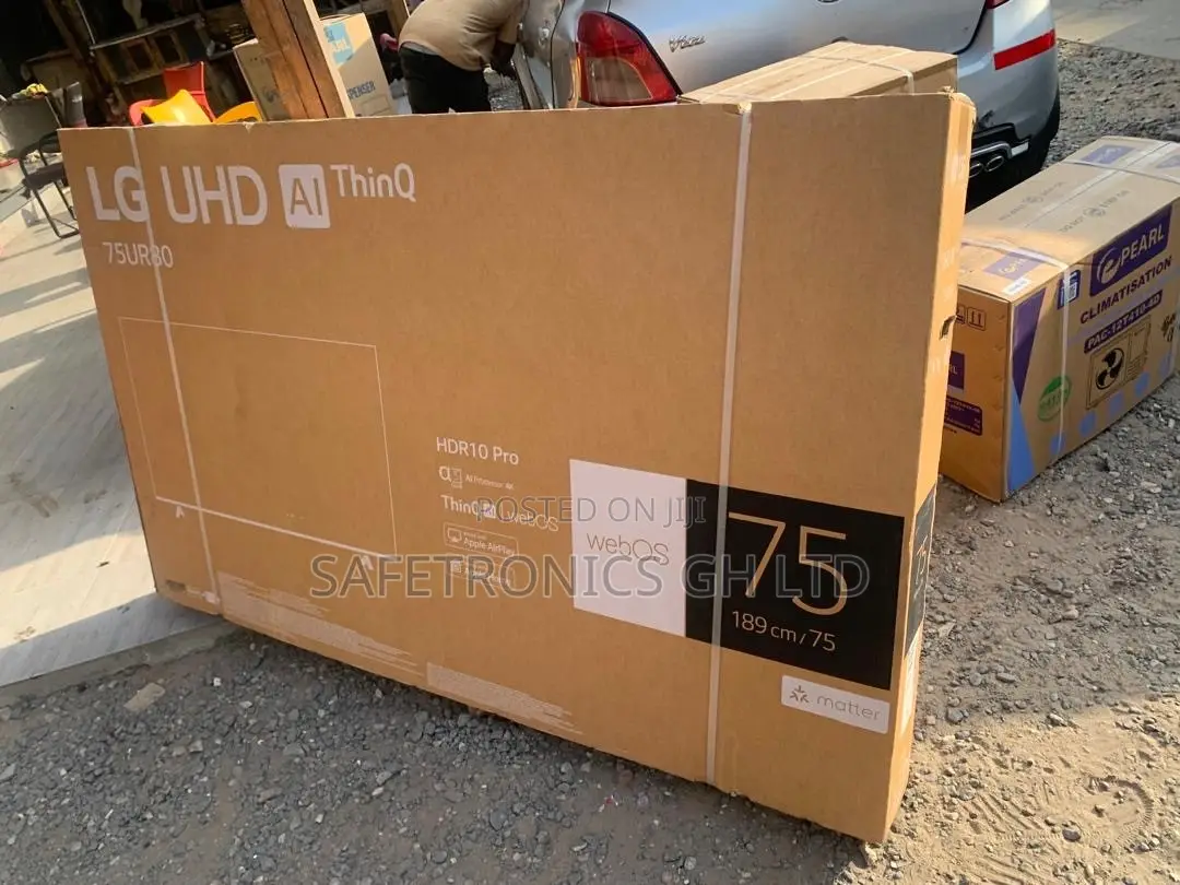 Check Out Android Smart 75 Inch 4K LED LG UR80 TV