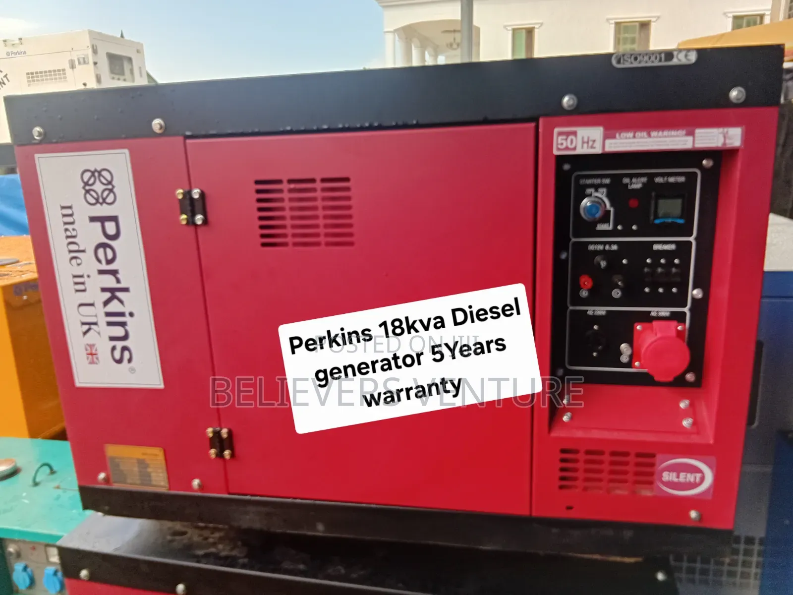 Perkins 18kVA Diesel Generator – Efficient Power for Everyday Use