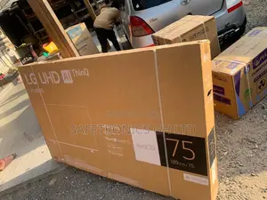 Grab Black 4K Smart LG 75 Inch UR80 Android TV