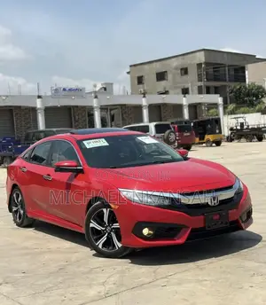 Honda Civic Touring 2dr Coupe (1.5L 4cyl) 2017 Red