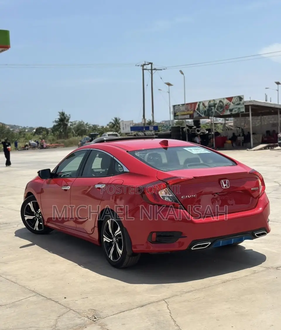 Honda Civic Touring 2dr Coupe (1.5L 4cyl) 2017 Red