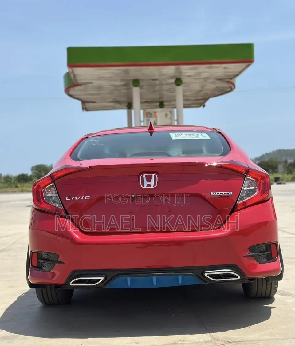 Honda Civic Touring 2dr Coupe (1.5L 4cyl) 2017 Red