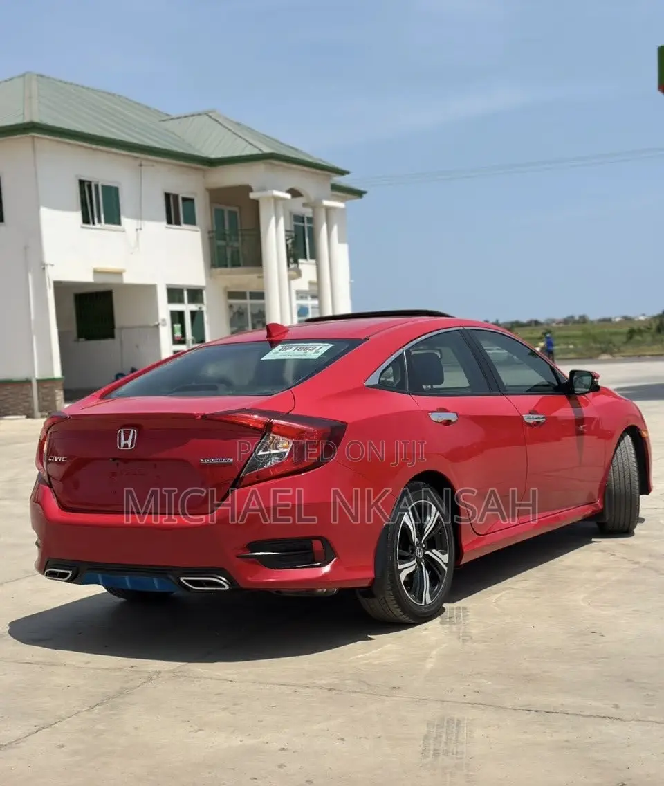 Honda Civic Touring 2dr Coupe (1.5L 4cyl) 2017 Red