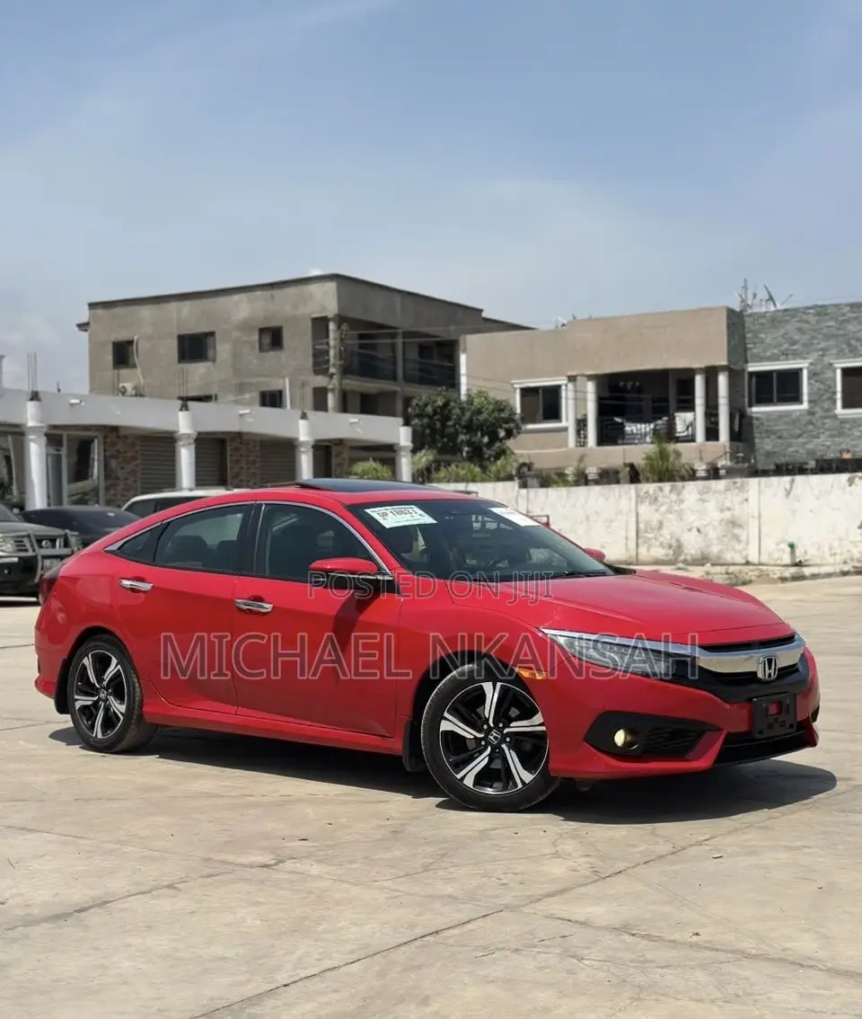Honda Civic Touring 2dr Coupe (1.5L 4cyl) 2017 Red