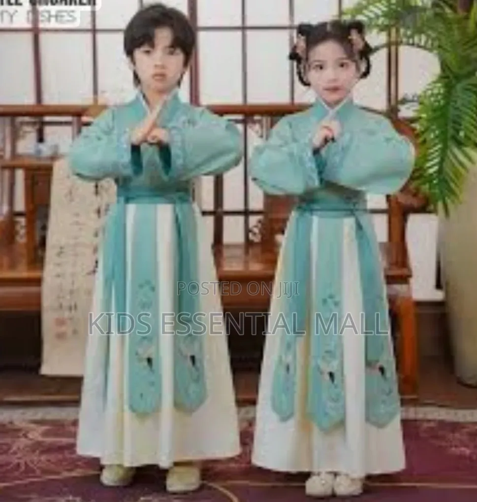 Boys and Girl's Traditional Hanfu Costume-