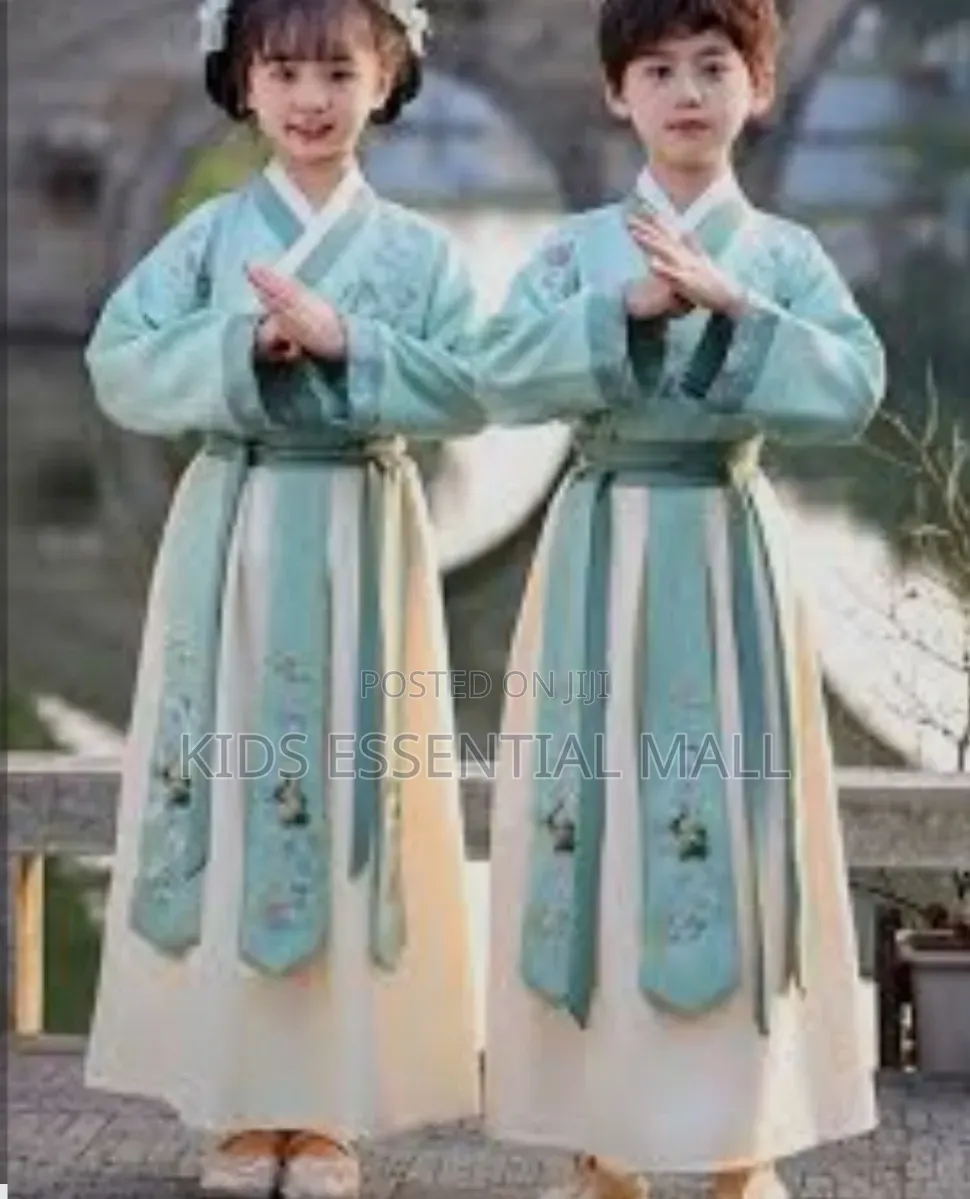 Boys and Girl's Traditional Hanfu Costume-
