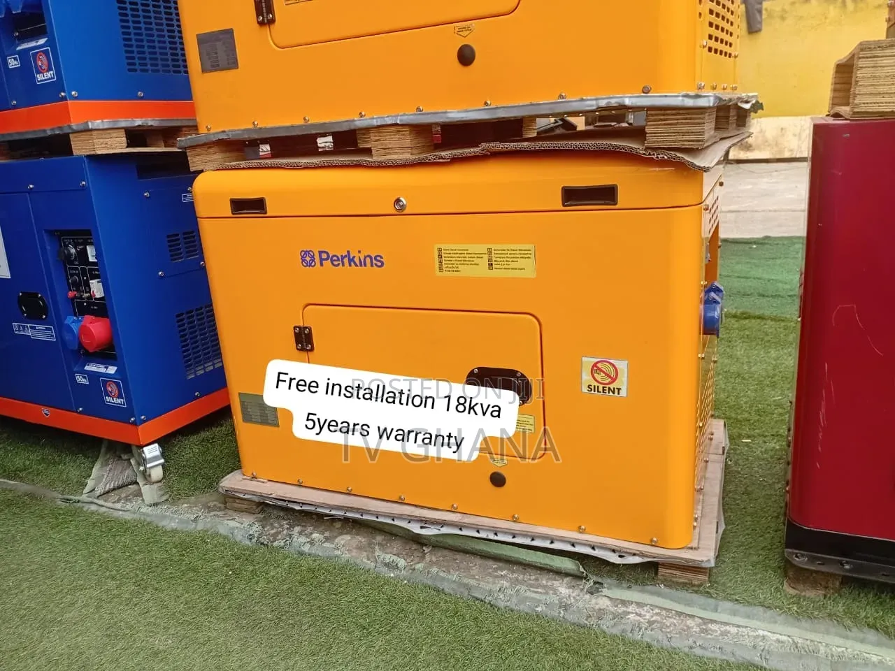 Heavy-Duty Perkins 18kVA Genset – Built for Maximum Productivity18kva