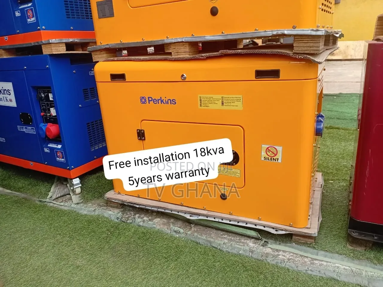 Heavy-Duty Perkins 18kVA Genset – Built for Maximum Productivity18kva