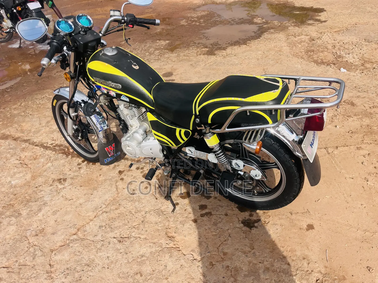 Haojue HJ125-8K 2025 Black