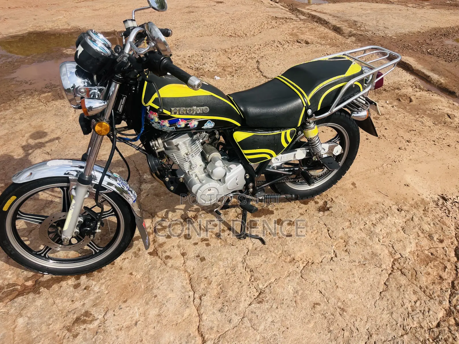 Haojue HJ125-8K 2025 Black