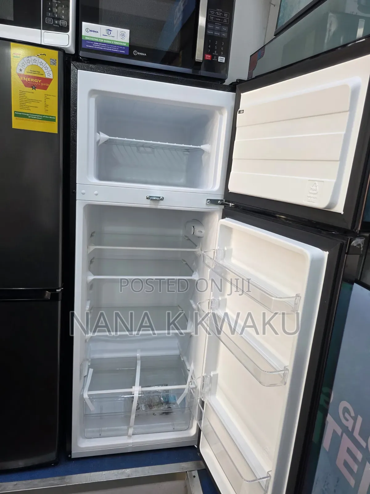 Top Freezer Silver Pearl_pf270 Double Door Fridge
