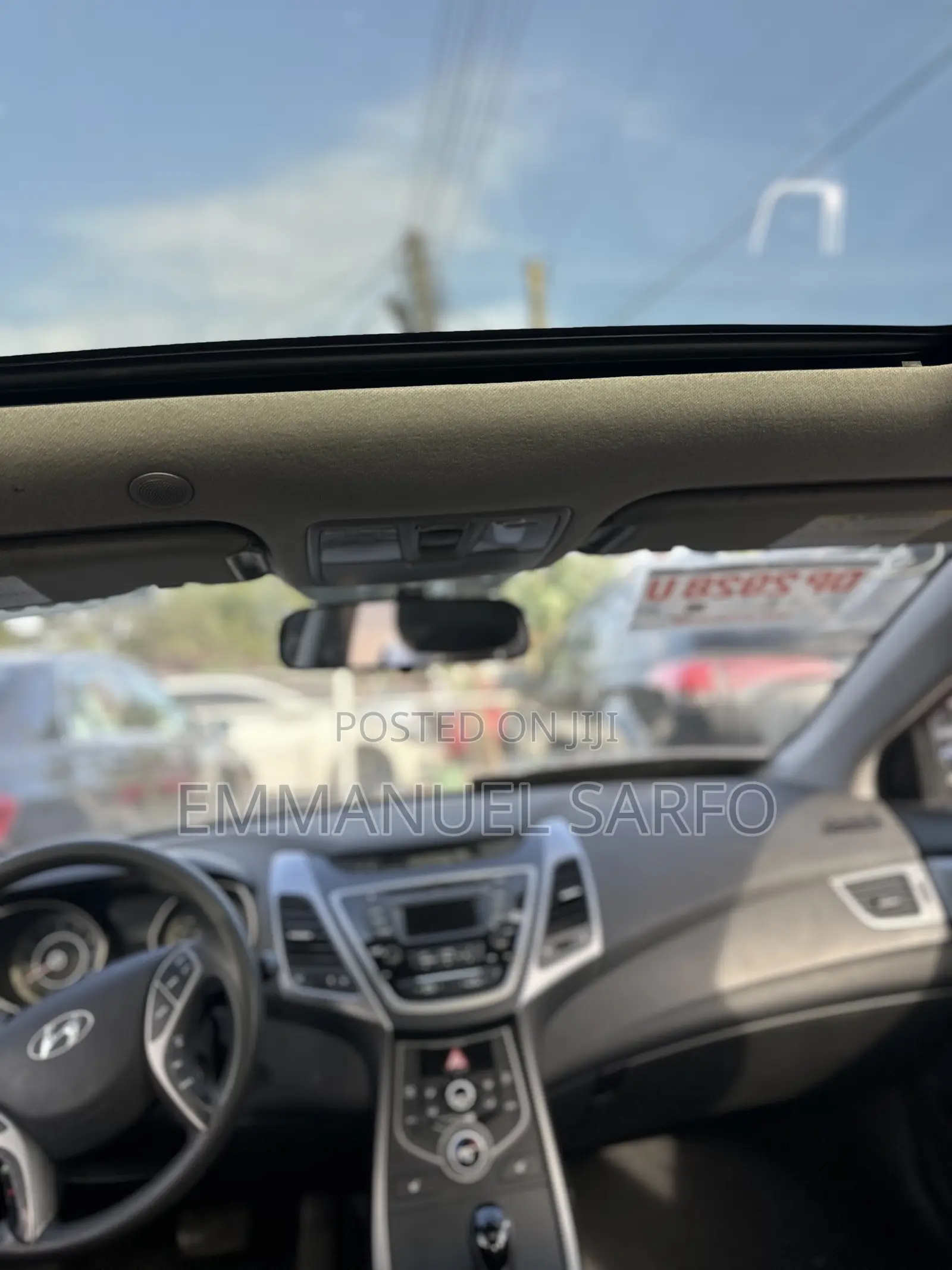 Hyundai Elantra Limited 4dr Sedan (1.8L 4cyl 6A) 2014 Red