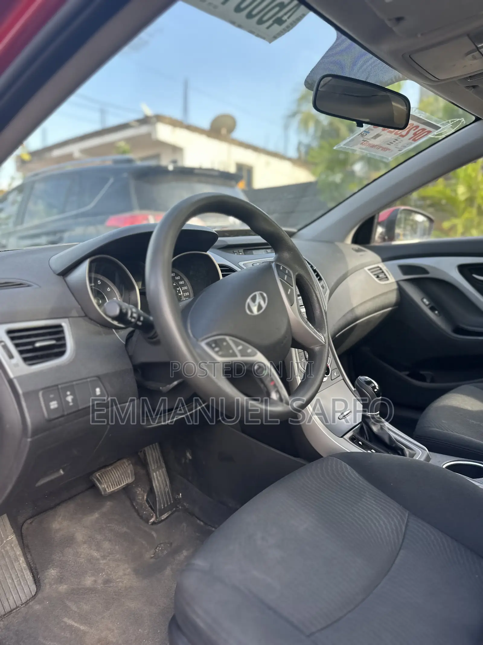 Hyundai Elantra Limited 4dr Sedan (1.8L 4cyl 6A) 2014 Red