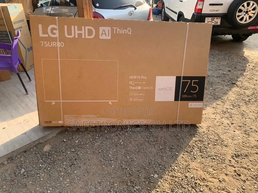 Experience > UR80 4K LED 75 Inch LG Android Crystal TV