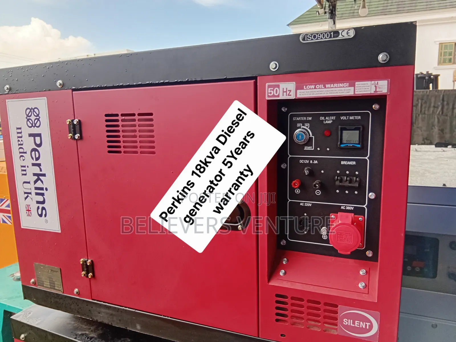 Perkins 18kVA Diesel Generator – Power You Can Count On