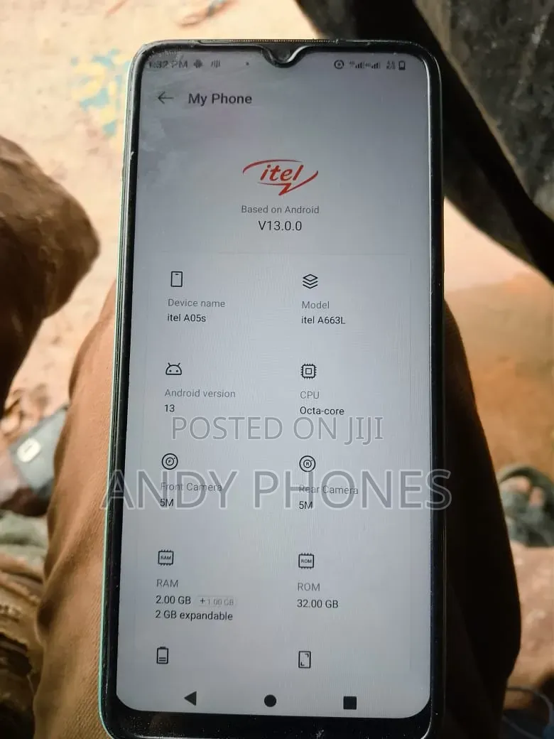 Itel A05s 32 GB Green