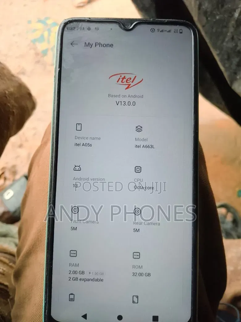 Itel A05s 32 GB Green
