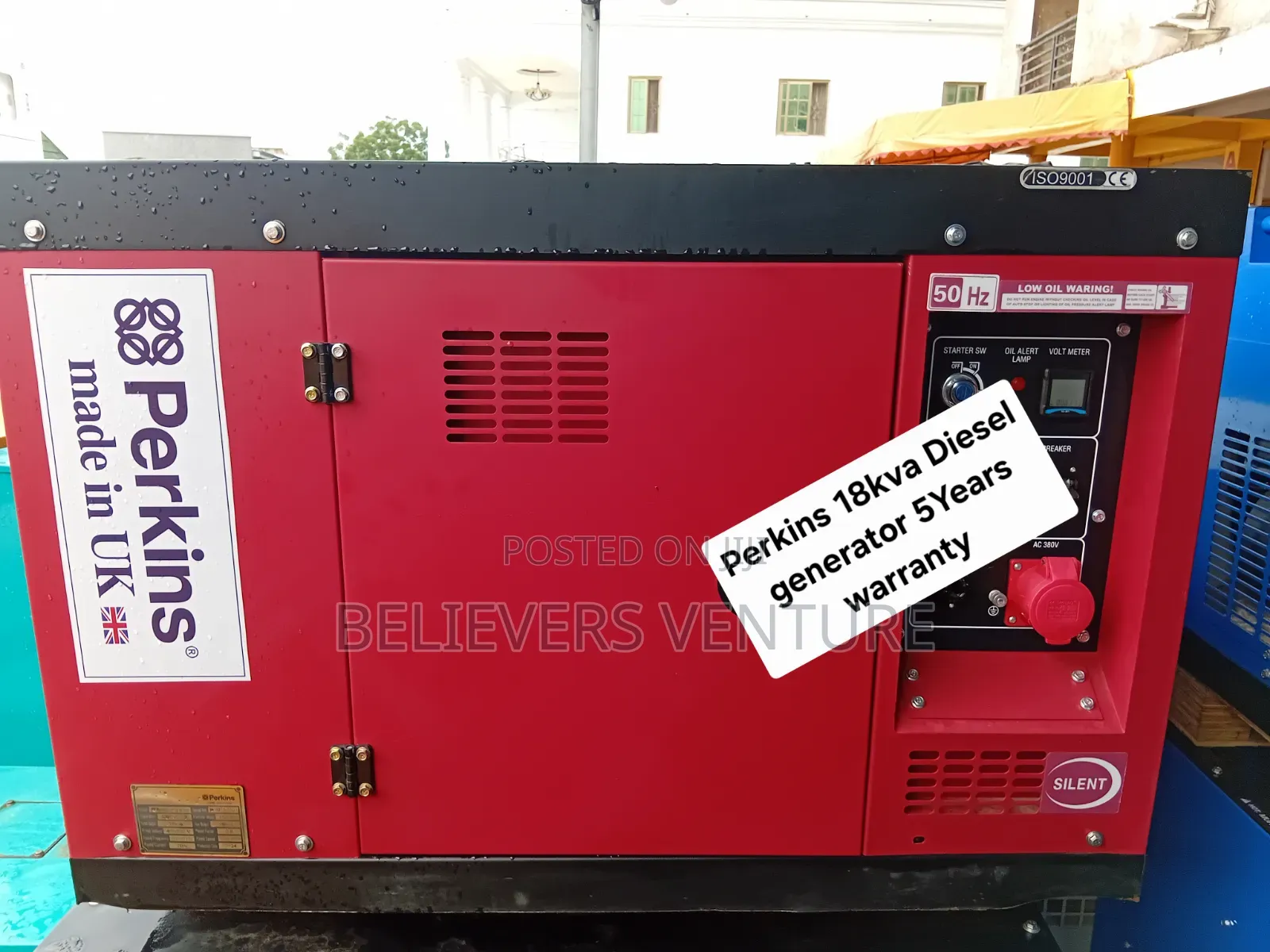 Perkins Diesel Generator 18kVA – Built for Reliable Power Support