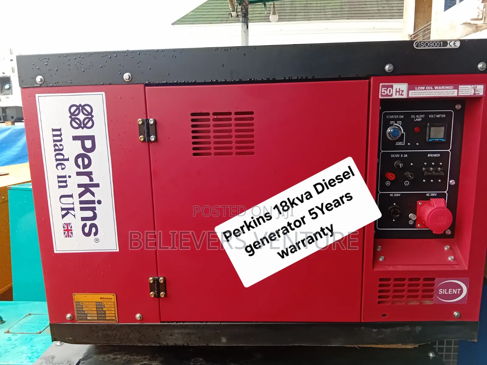 Perkins Diesel Generator 18kVA – Built for Reliable Power Support