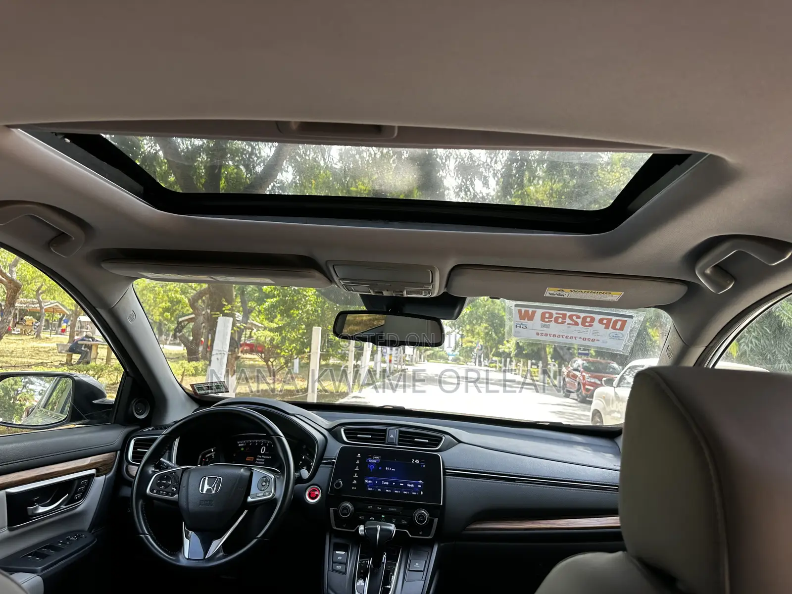 Honda CR-V Touring AWD 2018 Gray