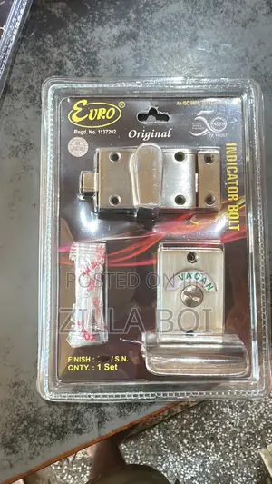 Indicator Toilet Lock
