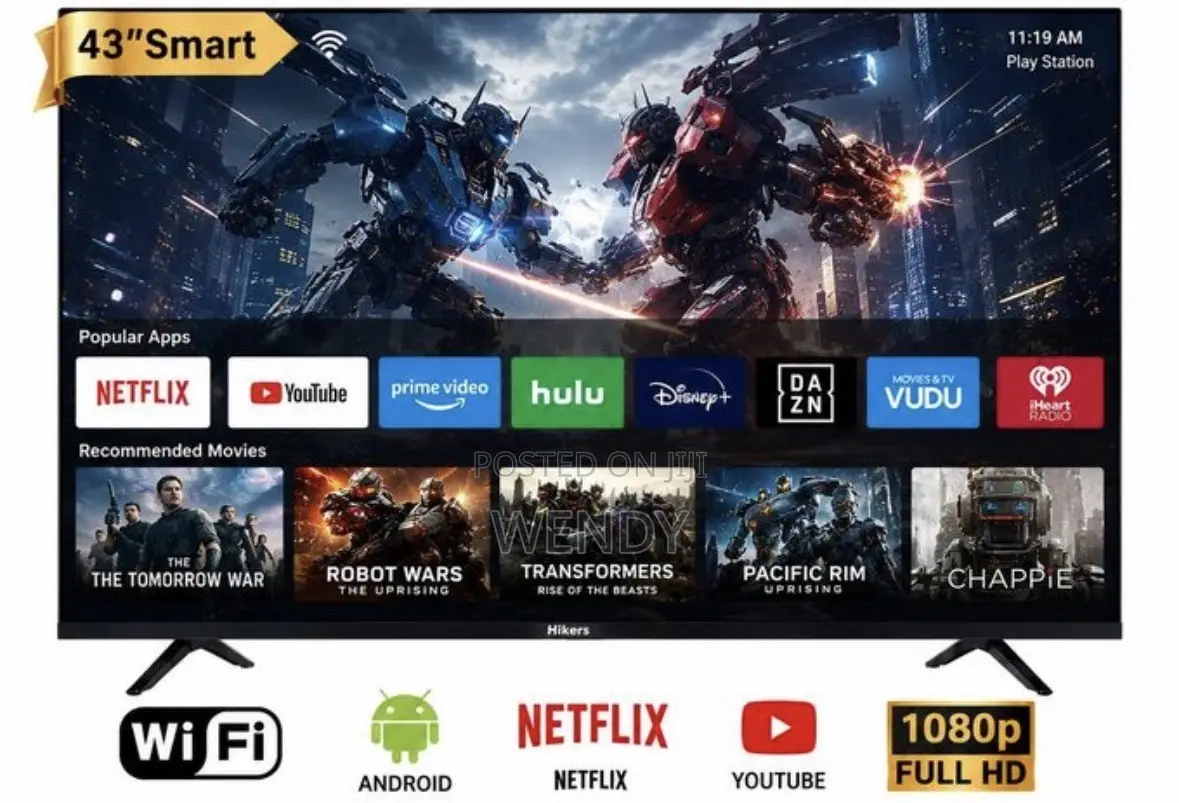 Brabd New 43 Inches Android Smart TV