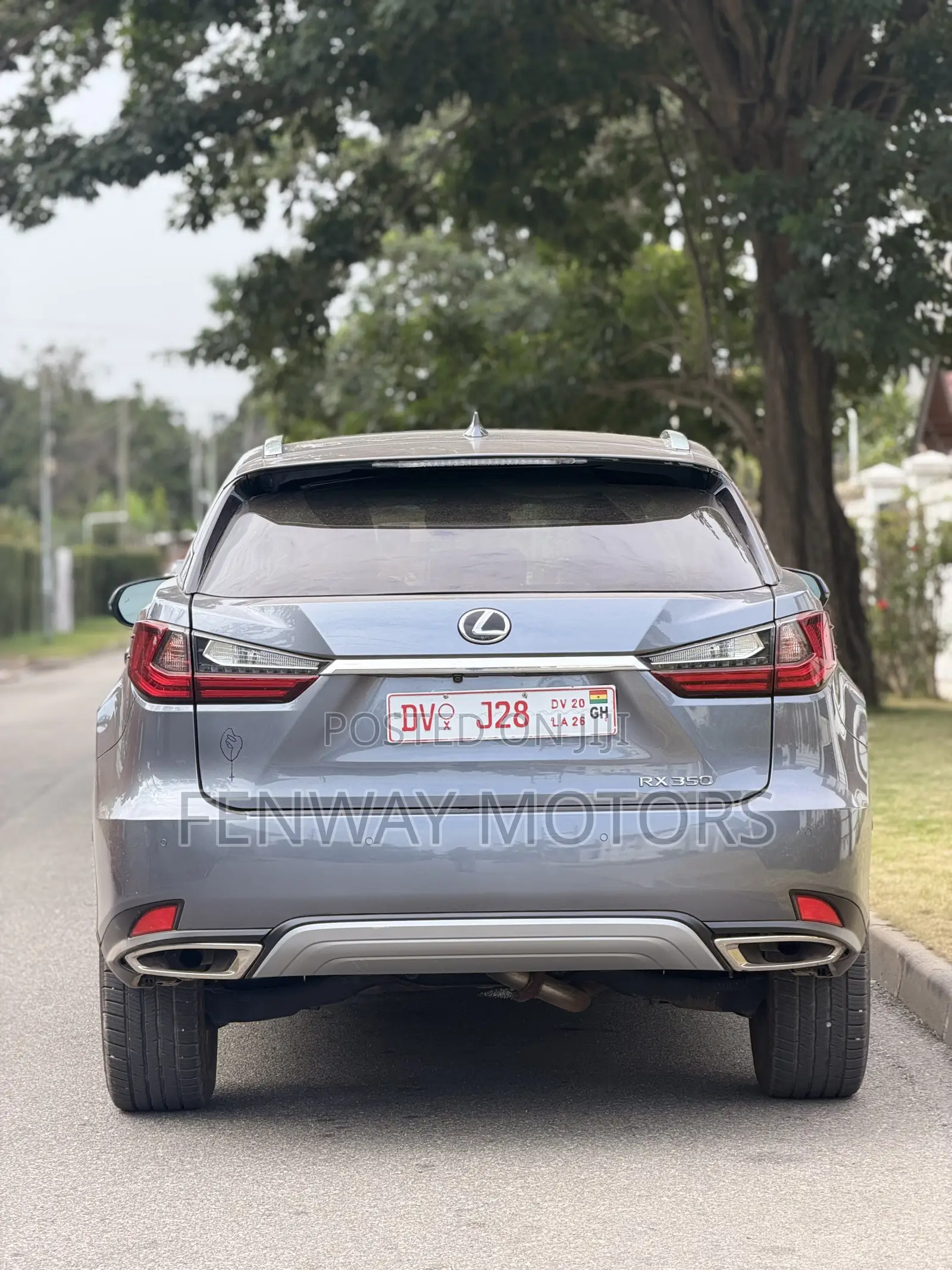 Lexus RX 350L 4WD 2020 Gray