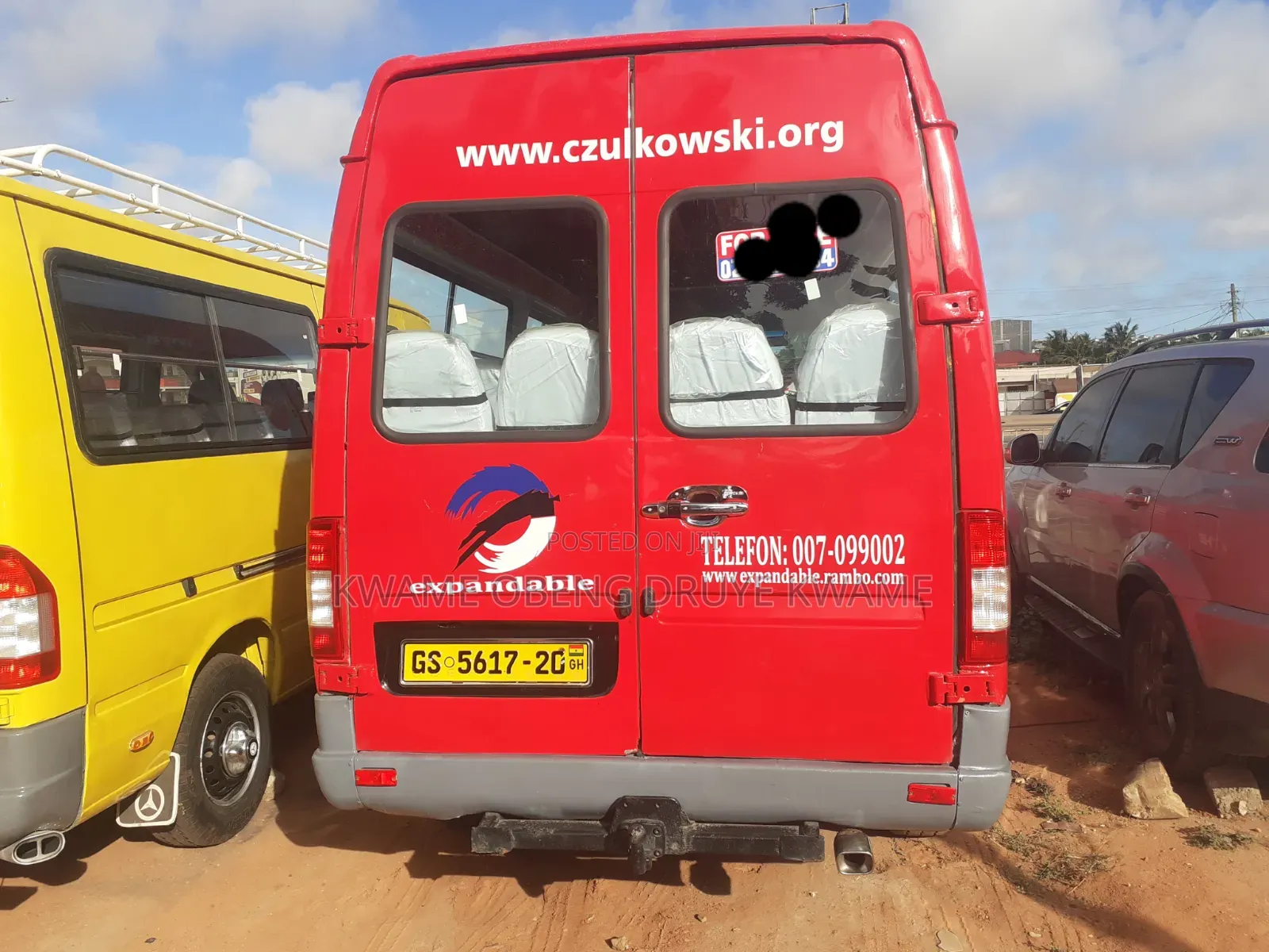 Mercedes-Benz Sprinter 2010 Red