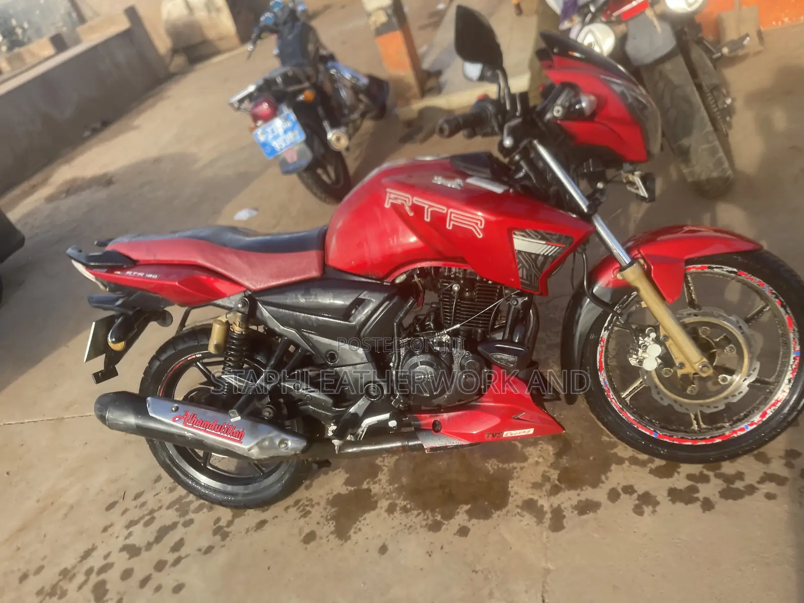 TVS Apache 180 RTR 2021 Red