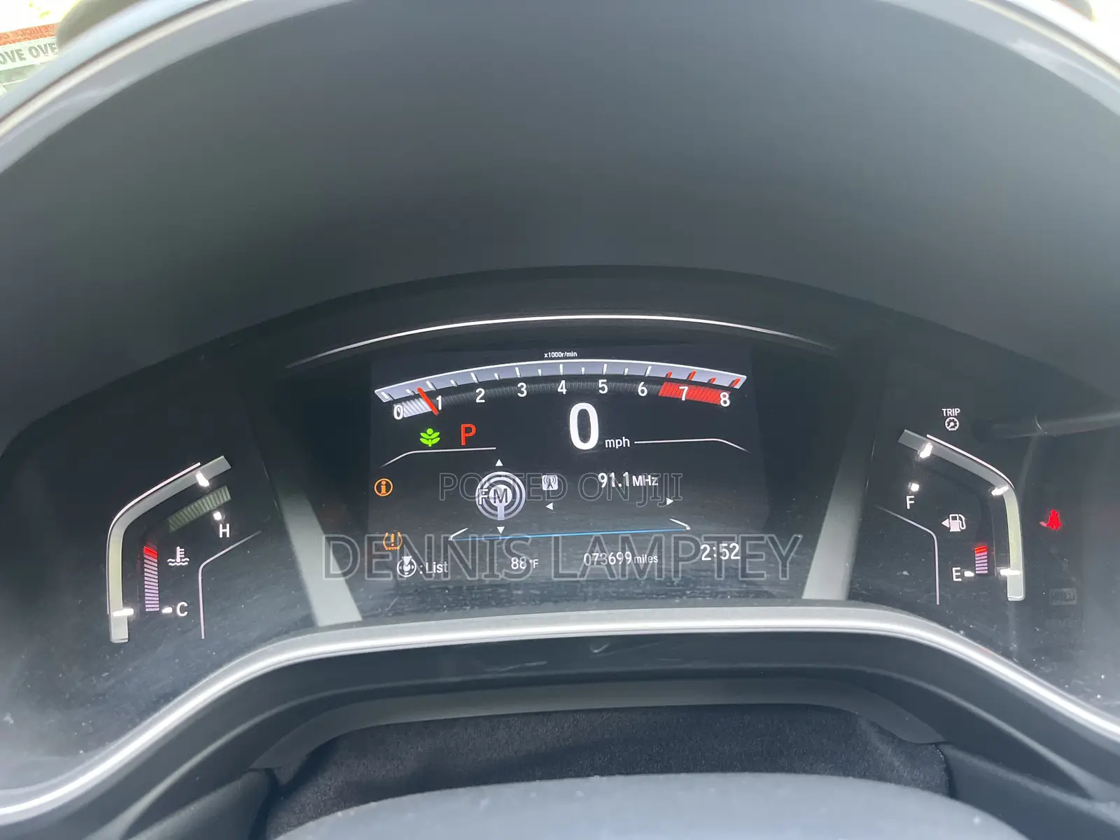 Honda CR-V EX-L AWD 2018 Black
