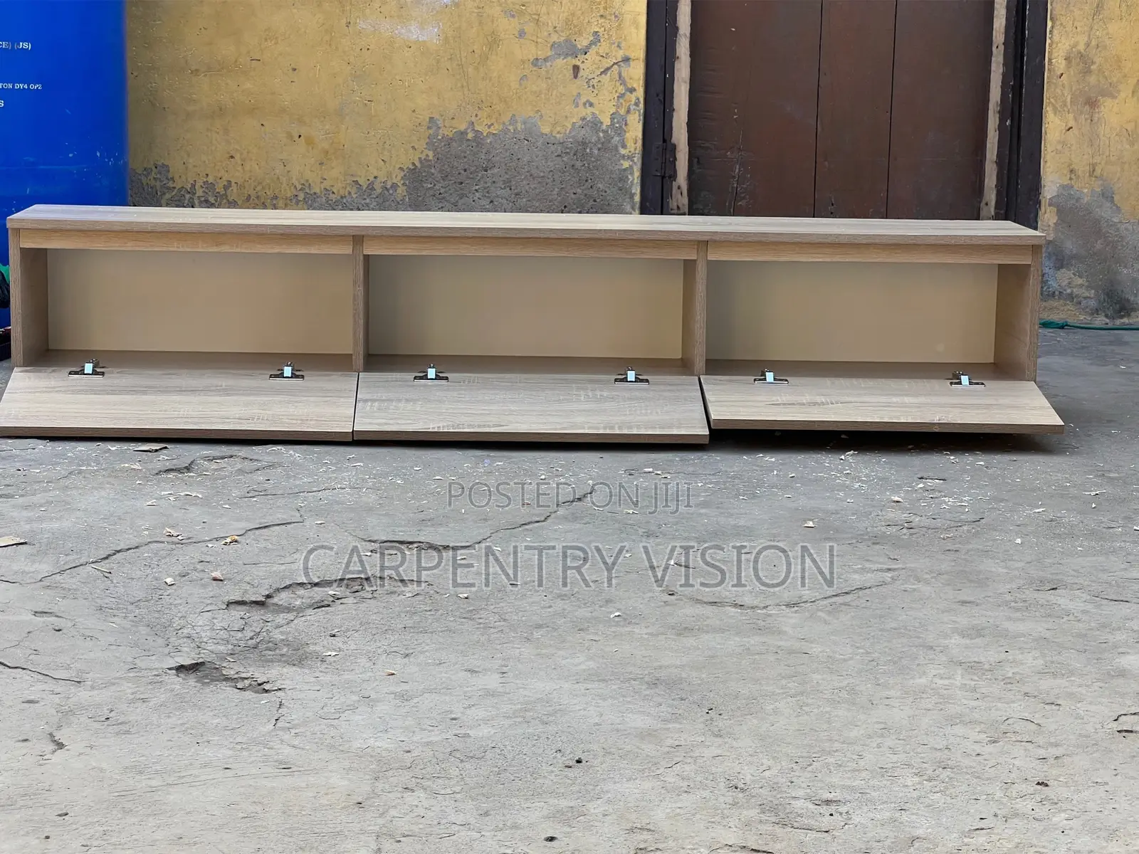 Modern Wooden TV Stand – Stylish Living Room TV Console