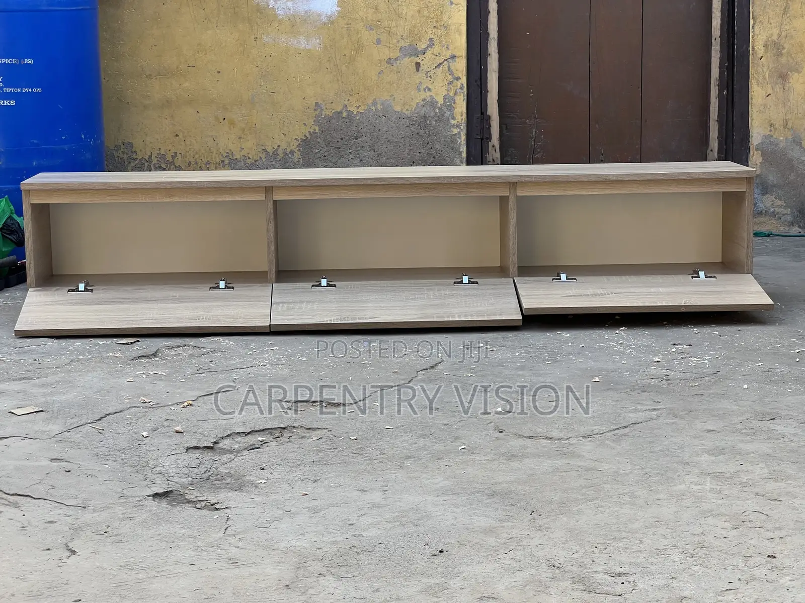 Modern Wooden TV Stand – Stylish Living Room TV Console