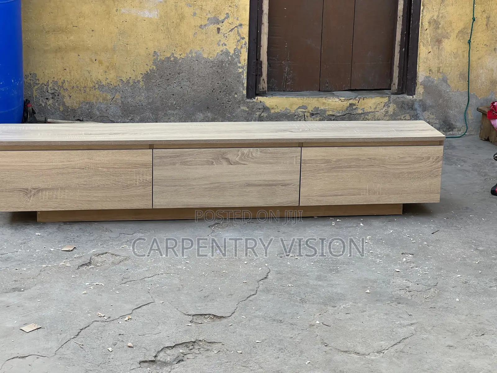 Modern Wooden TV Stand – Stylish Living Room TV Console