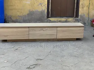 Modern Wooden TV Stand – Stylish Living Room TV Console