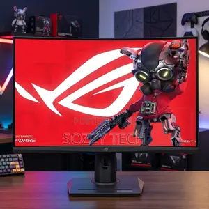 ASUS ROG XG32WCS 32 Inch 1440p 180Hz Curved Gaming Monitor 1ms, ELMB