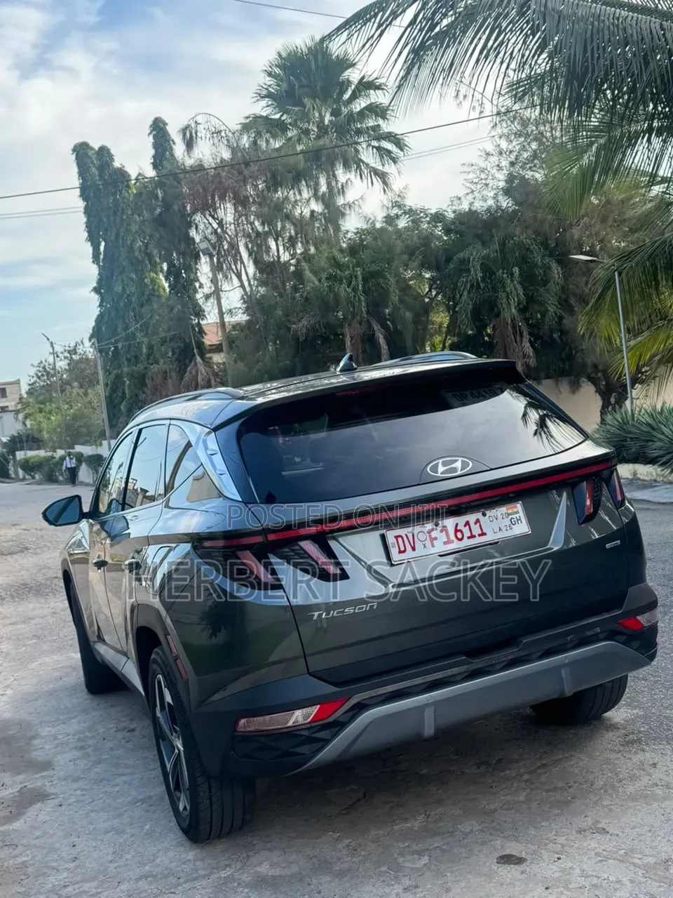 Hyundai Tucson Limited 2022 Green