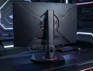 ASUS ROG XG32WCS 32 Inch 1440p 180Hz Curved Gaming Monitor 1ms, ELMB