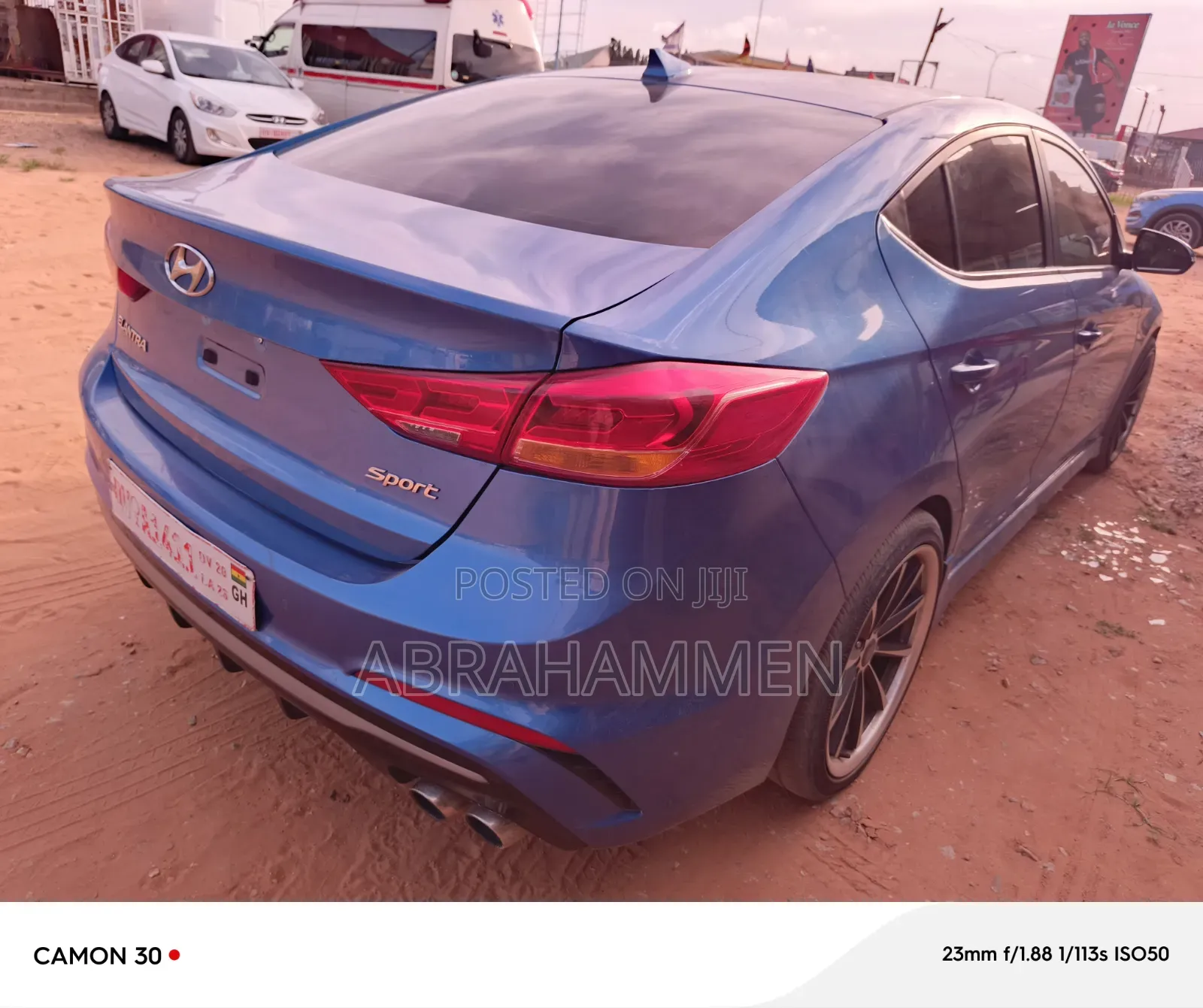 Hyundai Elantra Limited 2018 Blue