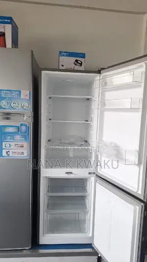 Nice_nasco Nasd2-27 Double Door Fridge With Bottom Freezer