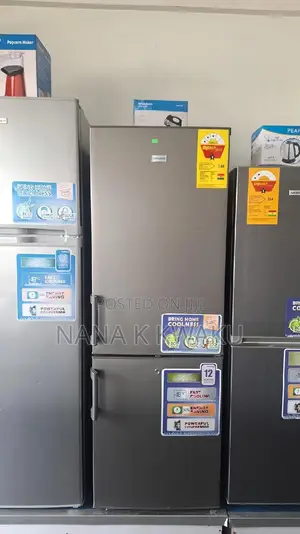 Nice_nasco Nasd2-27 Double Door Fridge With Bottom Freezer