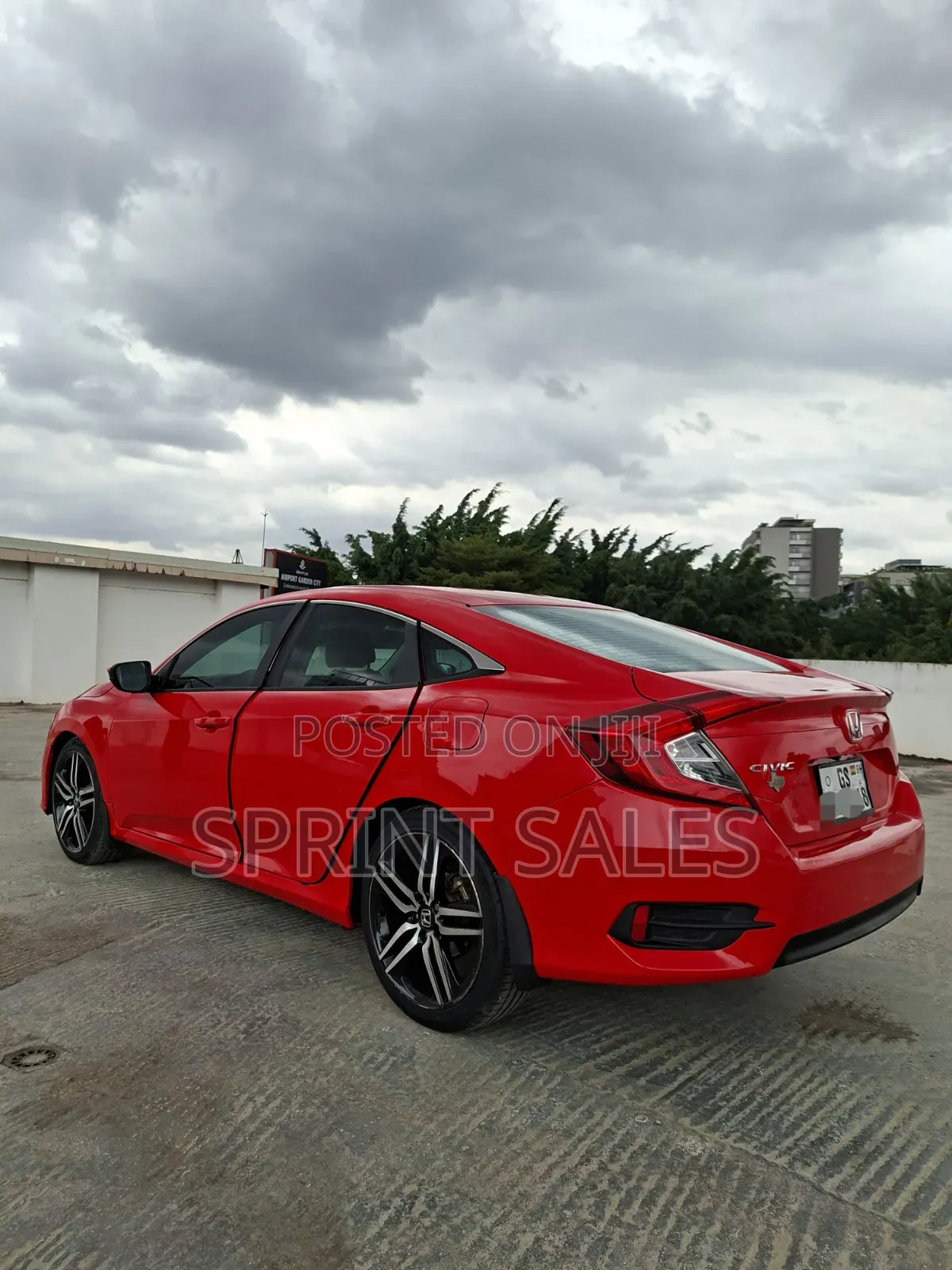 Honda Civic 2016 Red