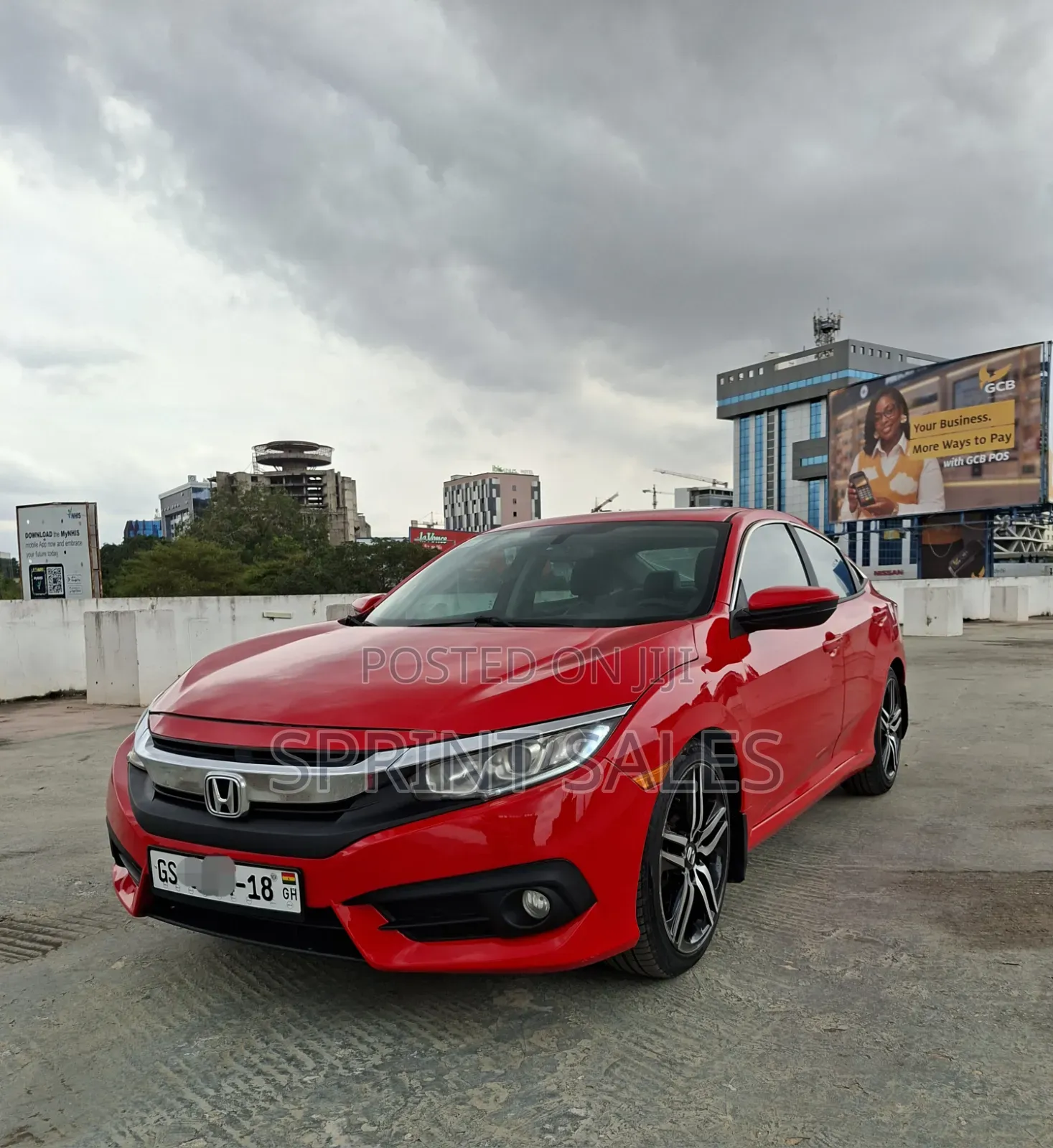 Honda Civic 2016 Red