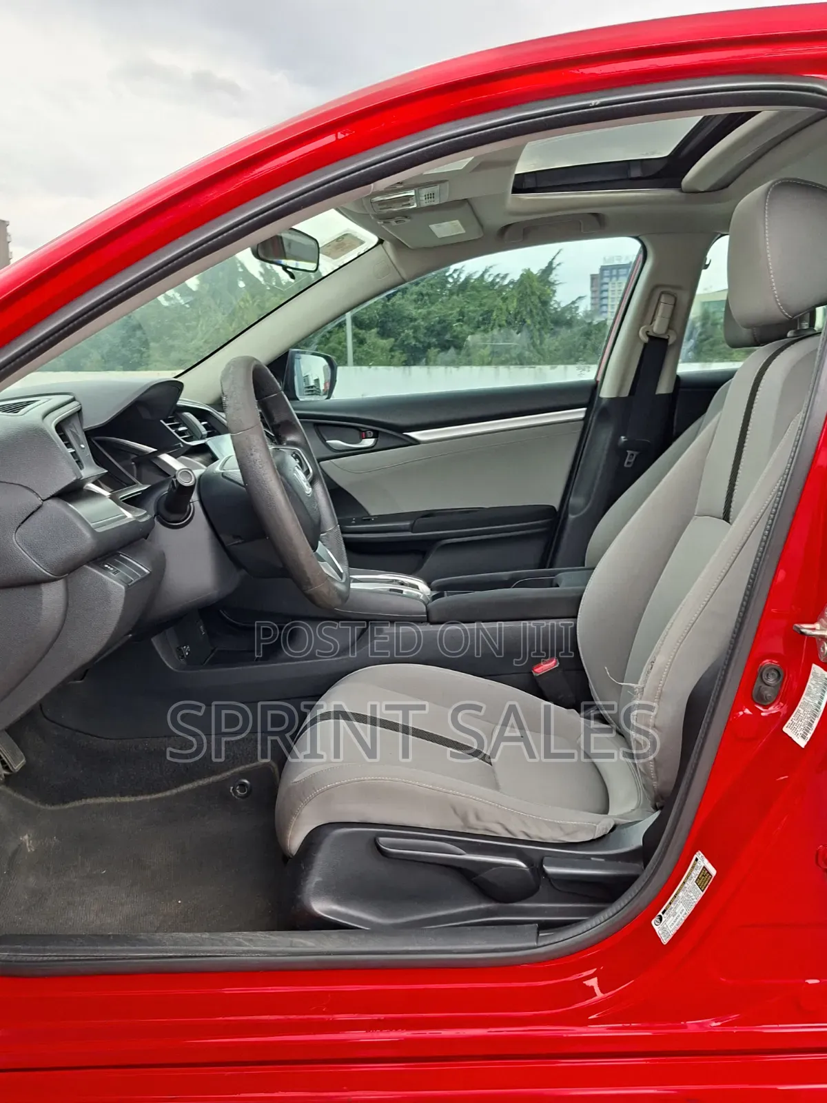 Honda Civic 2016 Red