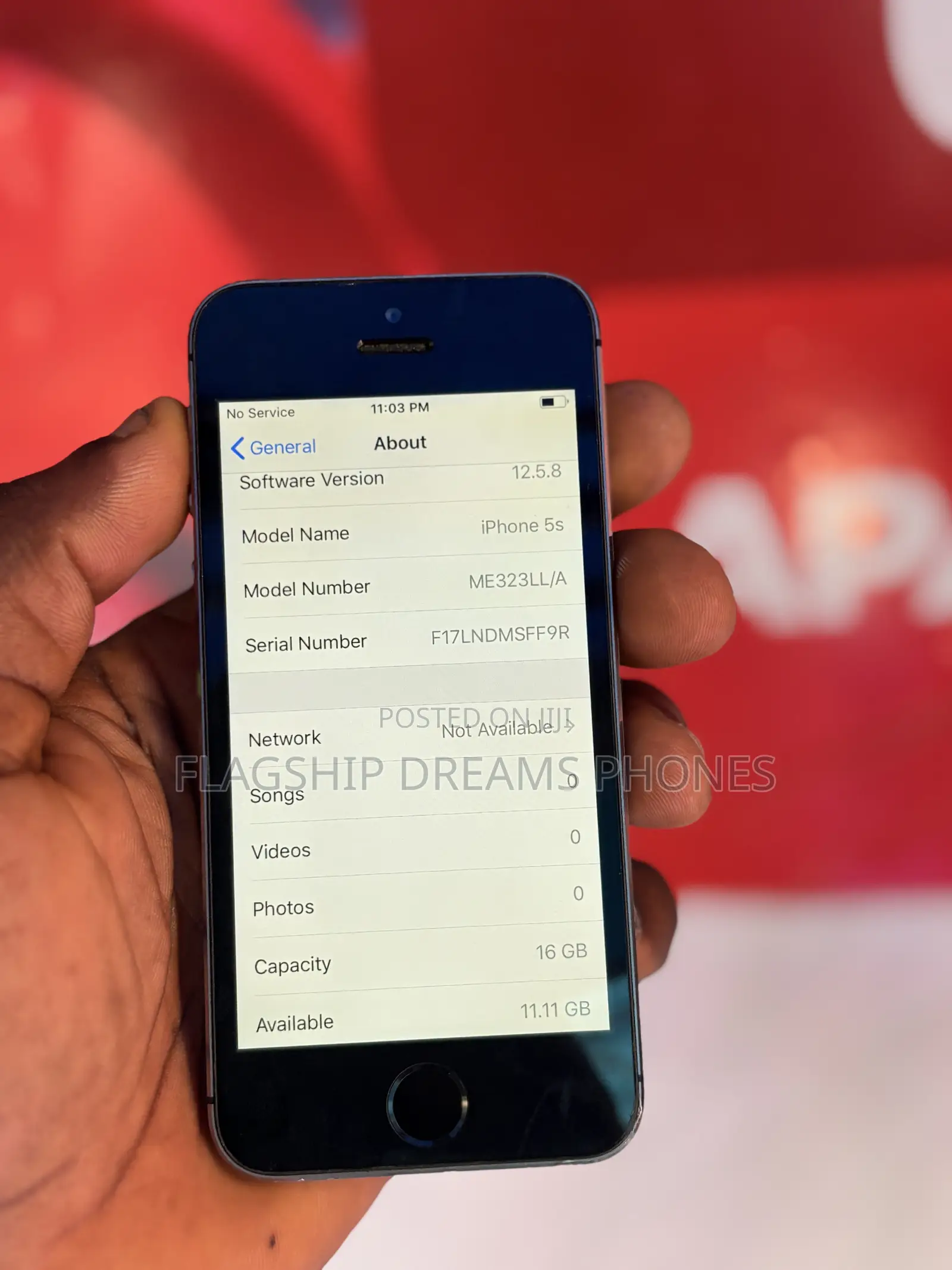 Apple iPhone 5s 16 GB Black