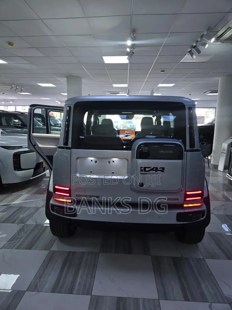 New Chery iCar EQ3 2025 Silver