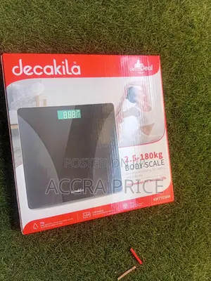 Decakila Scale Digital Body Scale 180kg Capacity