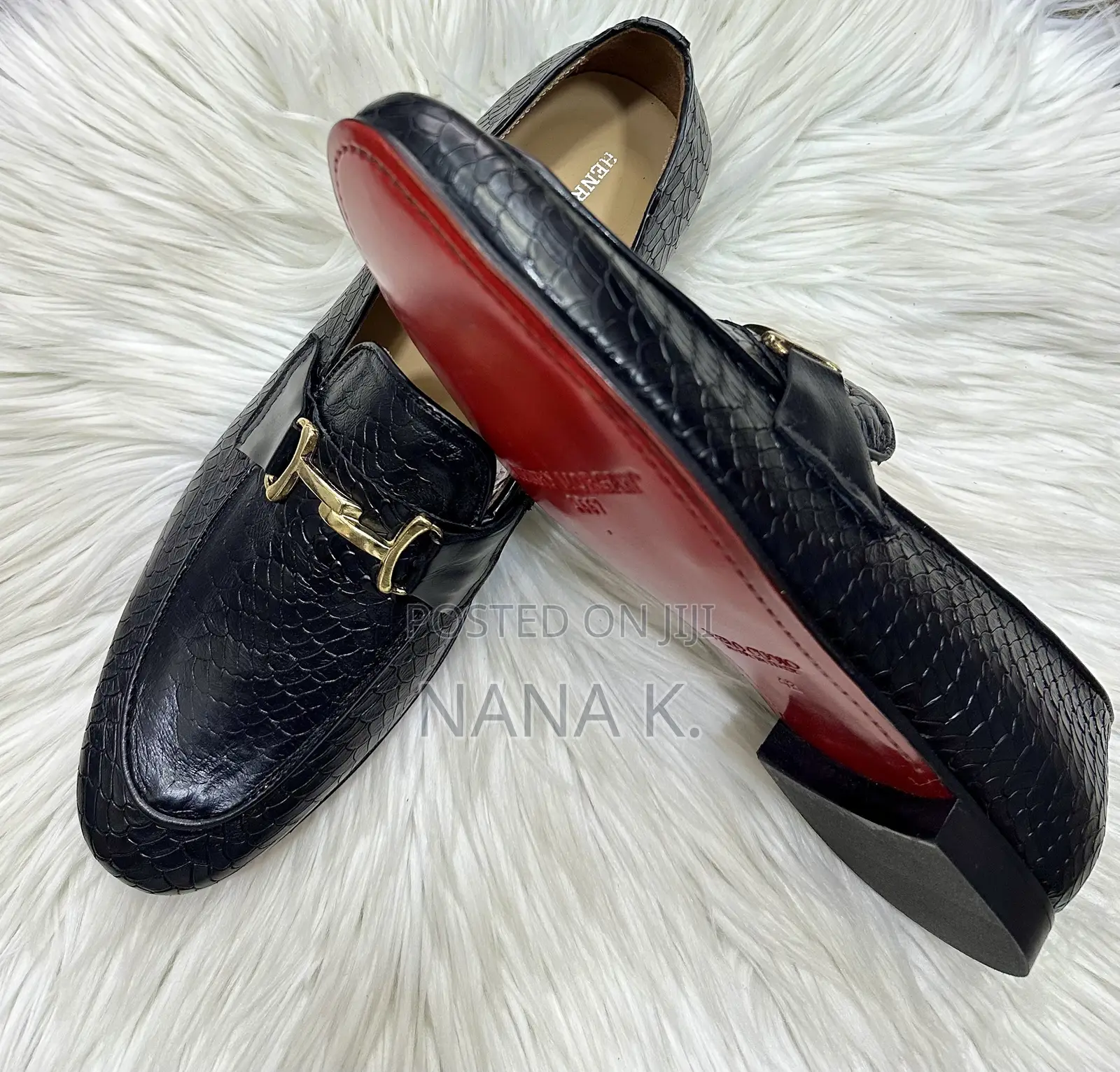 Bespoke Italian Men’s Cognac Leather Tassel Loafers (EU 42 - 43)