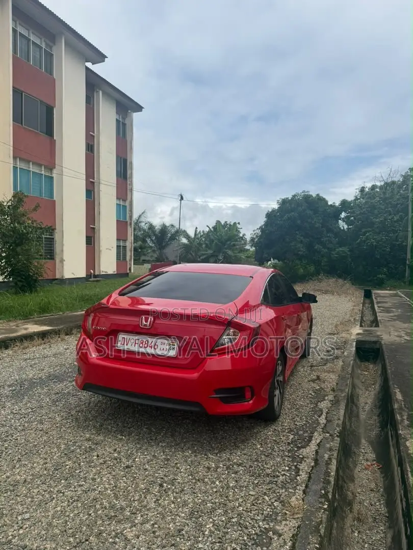 Honda Civic EX Sedan 2018 Red