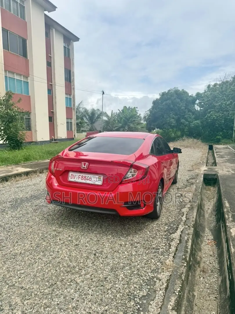Honda Civic EX Sedan 2018 Red